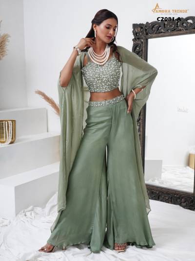 AMOHA C2081A & B DESIGNER CROP TOP WHOLESALER IN INDIA